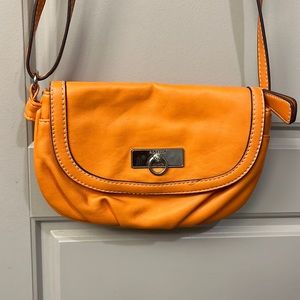 Adjustable Orange Purse